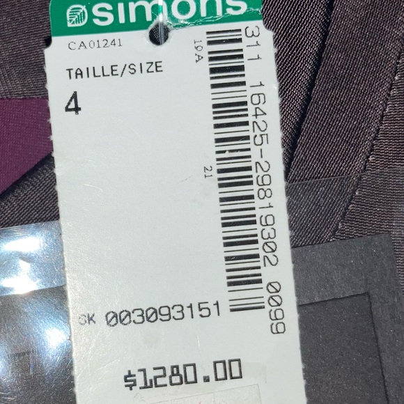 Red Bach High-necked multi-coloured Striped Jersey Midi Dress” by ELLERY. - Picture 6 of 6